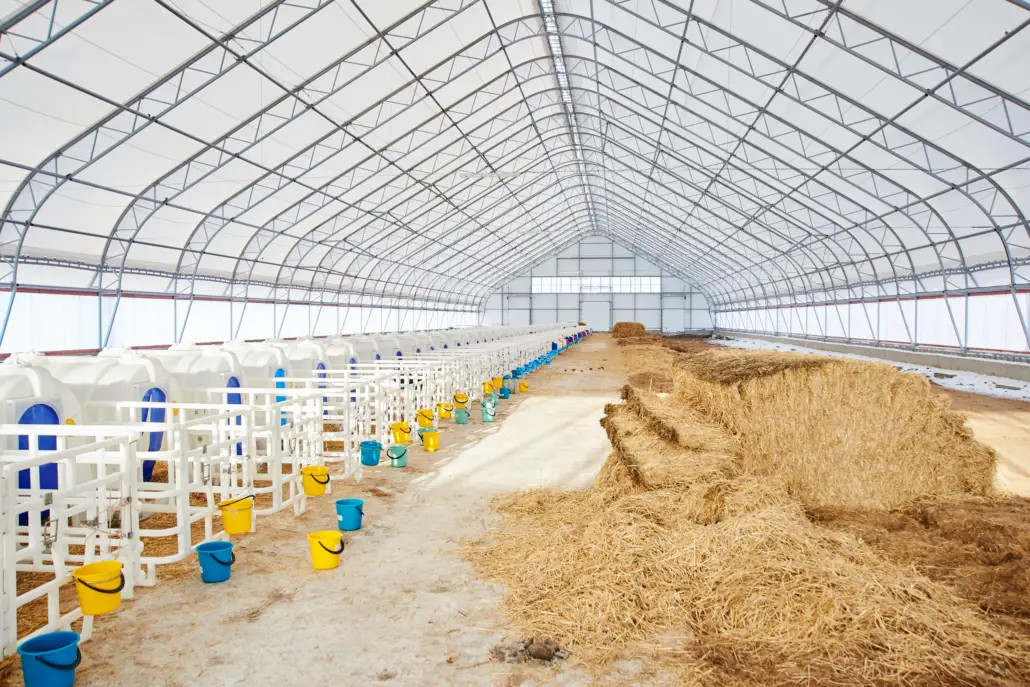 Fabric Building for Farm Livestocks