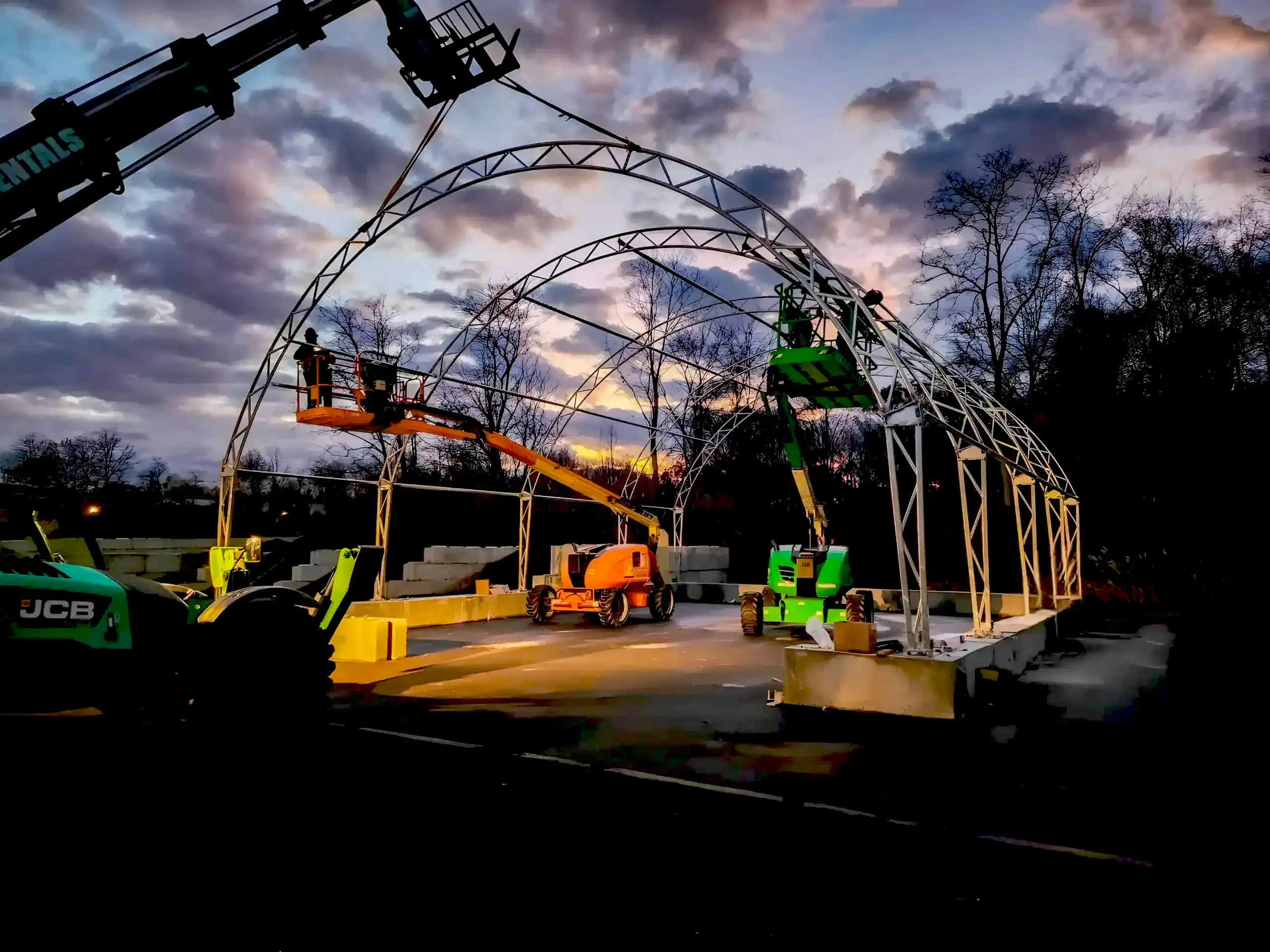 Fabric Structure Installation